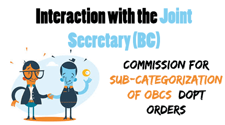 Categorization of OBCs