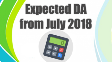 Expected DA from July 2018
