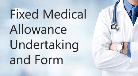 Fixed Medical Allowance Undertaking