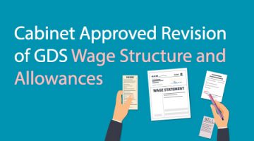 Cabinet Approved Revision of GDS