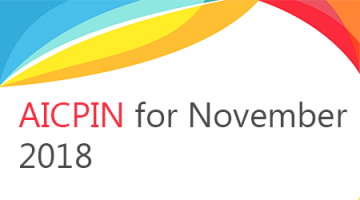 AICPIN for November 2018