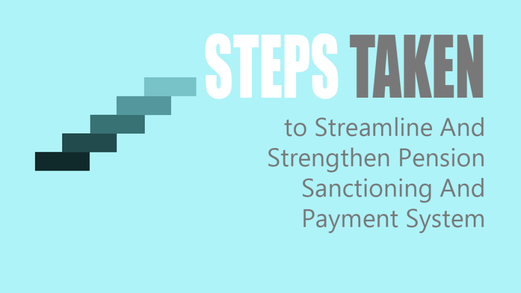 Steps Taken to Strengthen Pension Sanctioning